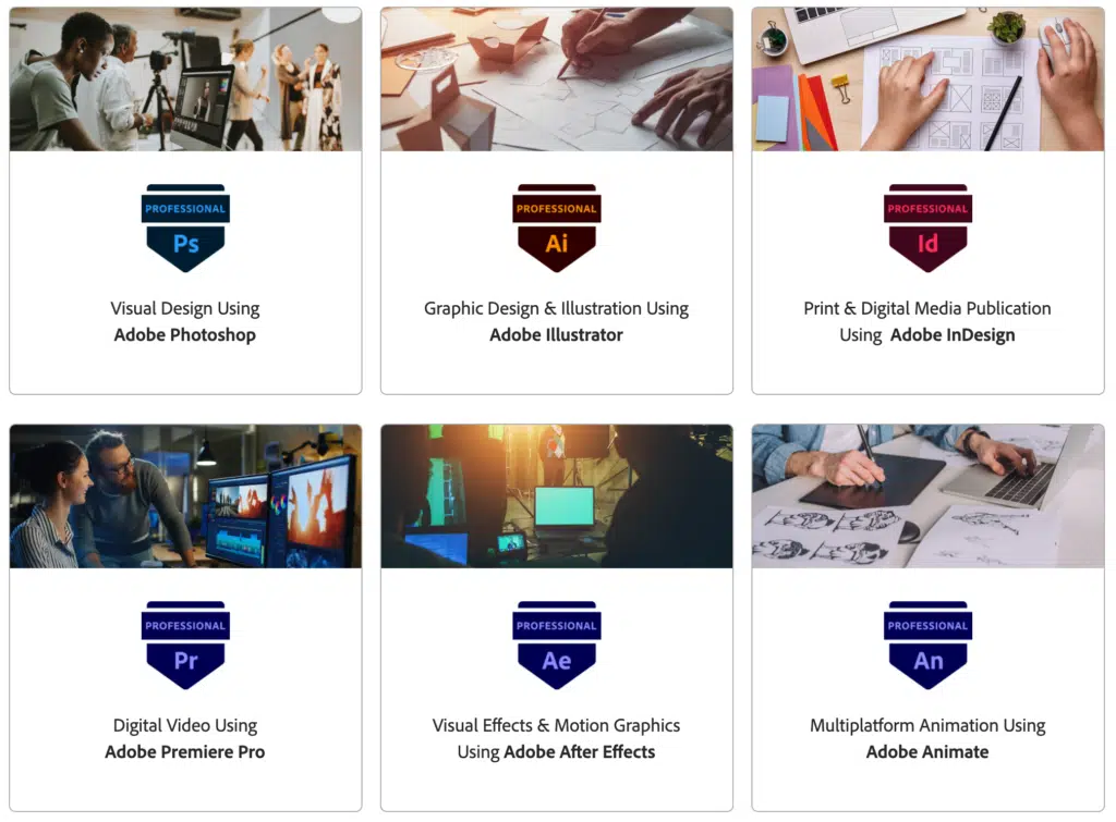Adobe Certified Professional Badges