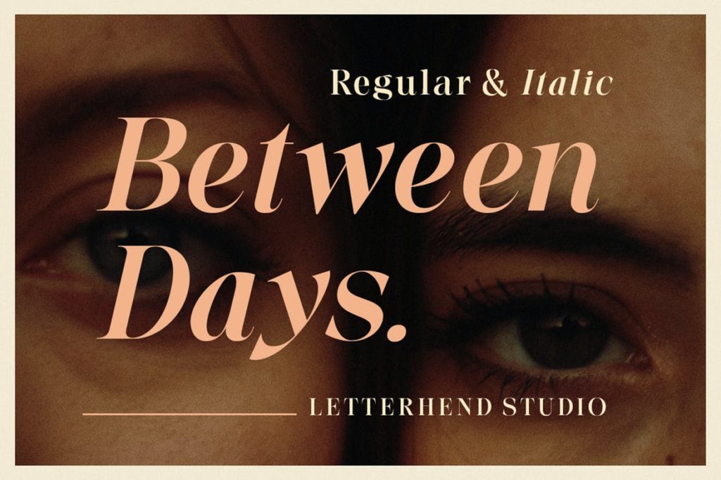 Between Days - Sophisticated Serif