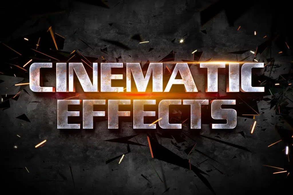 Cinematic 3D Text Effects Vol.1
