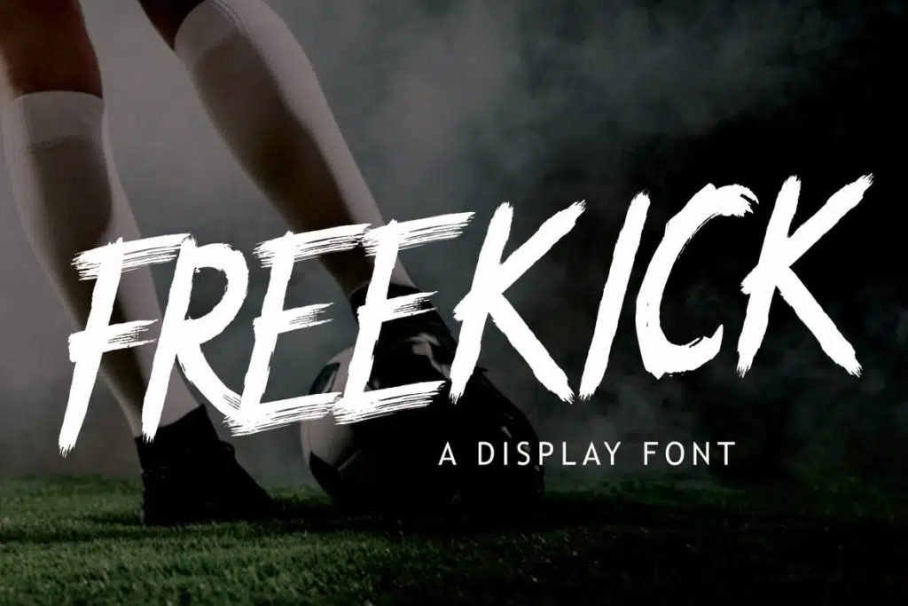 Freekick - Sport Display Font