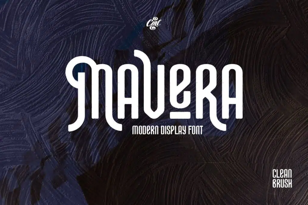 Mavera - Modern Display Font
