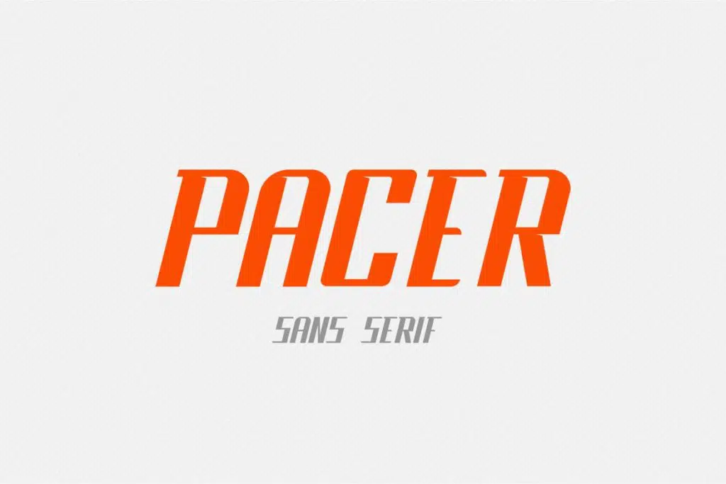 Pacer - Sports Sans Serif Font