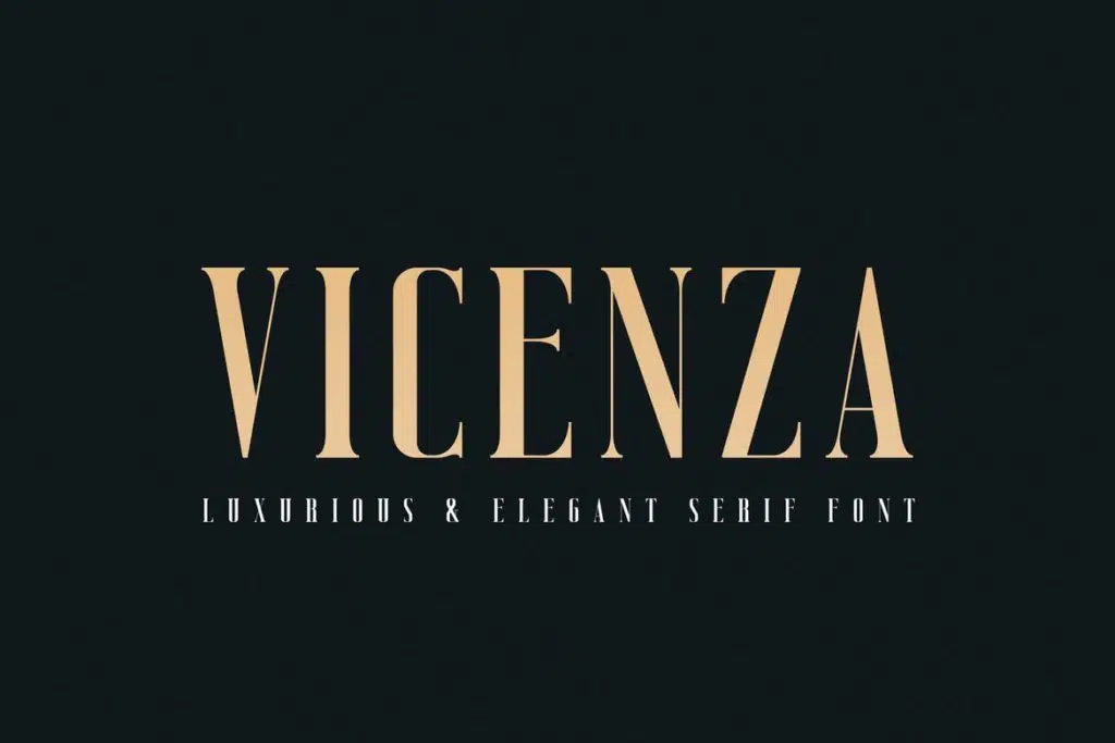 Vicenza - Elegant Serif