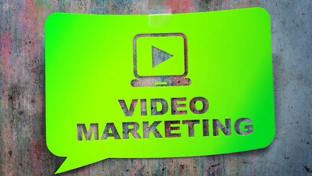 Video Marketing green sign - 8 Types of Marketing Videos