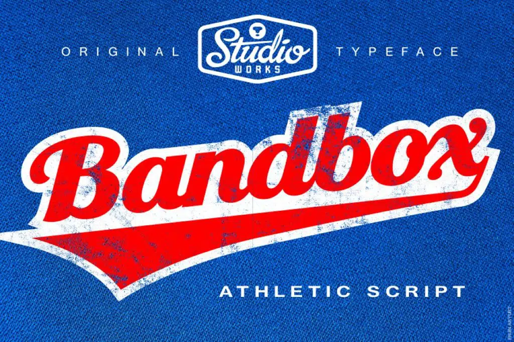 Bandbox - Athletic Script Typeface