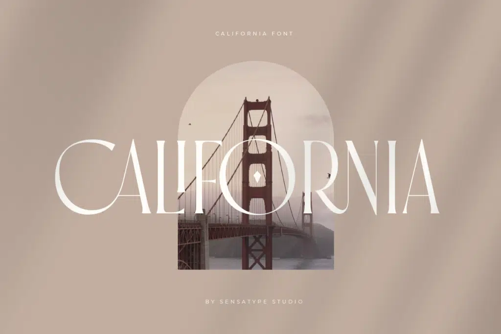 California – Stylish Fashion Font