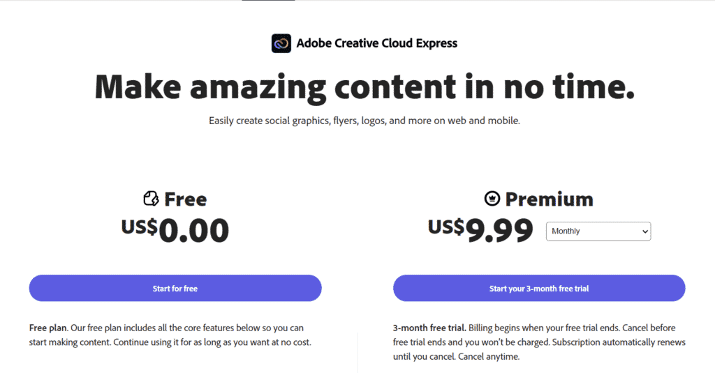 Adobe Creative Cloud Express