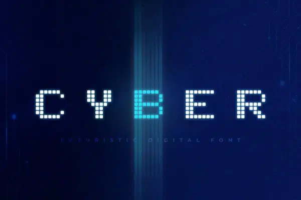Cyber - Technology Font