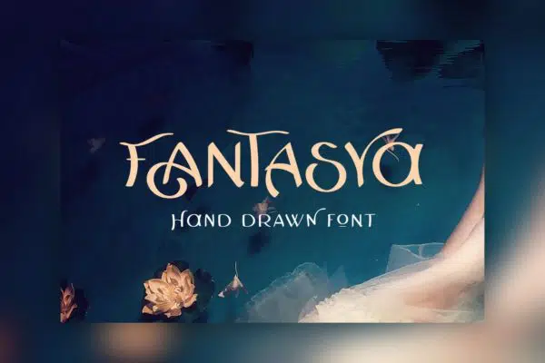 Fantasya Hand Drawn Font