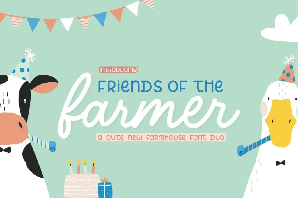Friends of the Farmer Font Duo
