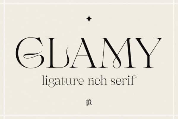 Glamy – Ligature Rich Serif