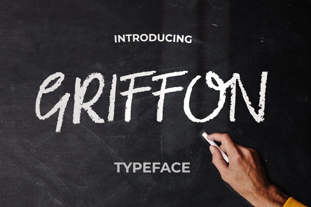 Griffon | Chalk Font