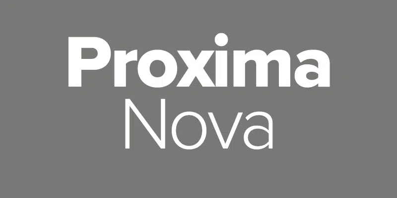 Proxima Nova — A great adobe font for any branding requirement - best Adobe Fonts for designers