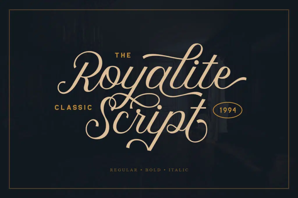 Royalite Script Family
