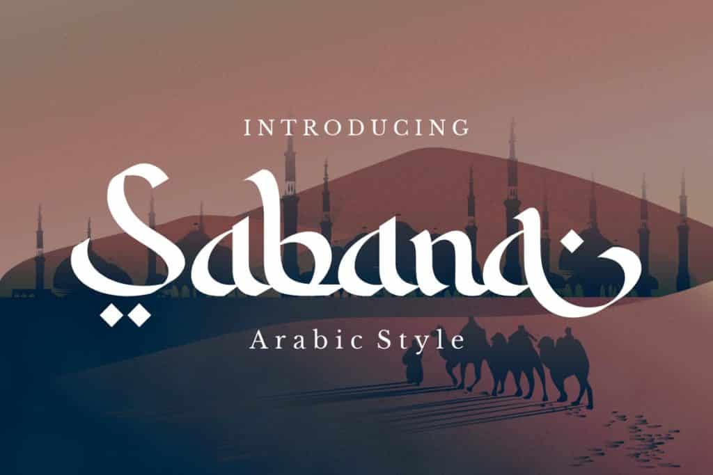 Sabana - Arabic Font