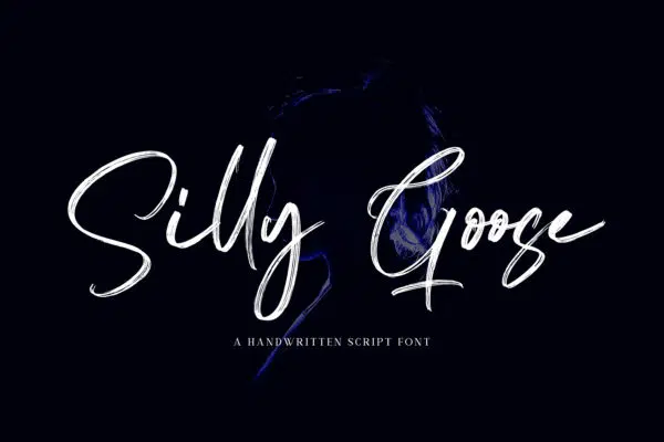 Silly Goose – Handwritten Font