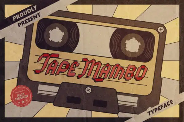 Tape Mambo Typeface