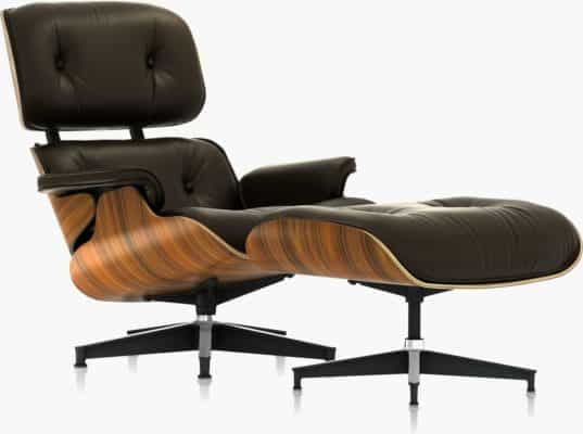Herman Miller Eames Lounge Chair and Ottoman.