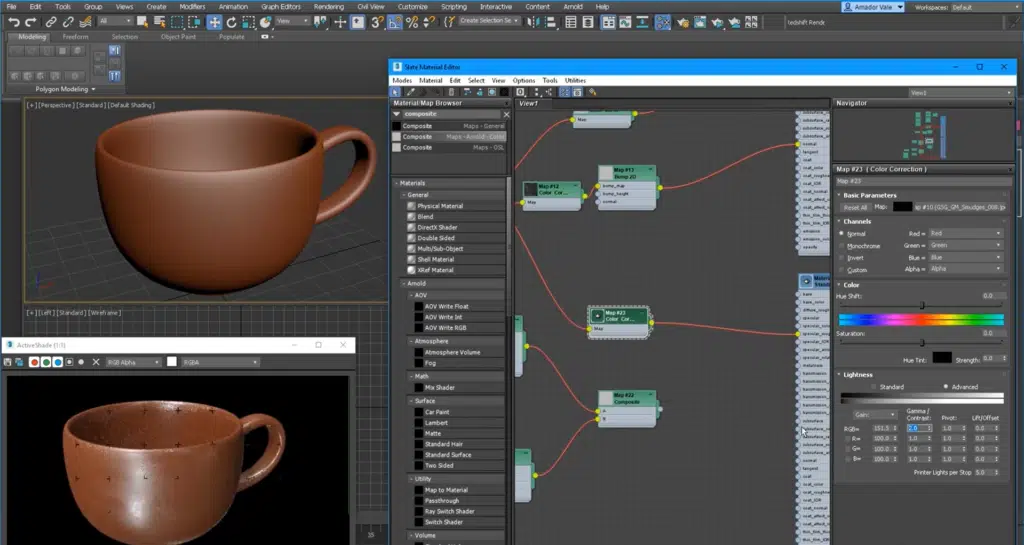 Autodesk 3DS Max Interface