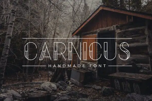 Carnicus — Font Type