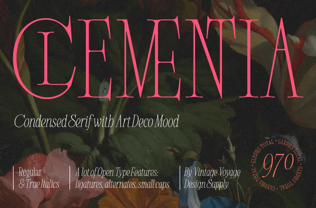 Clementia — Stylish Serif