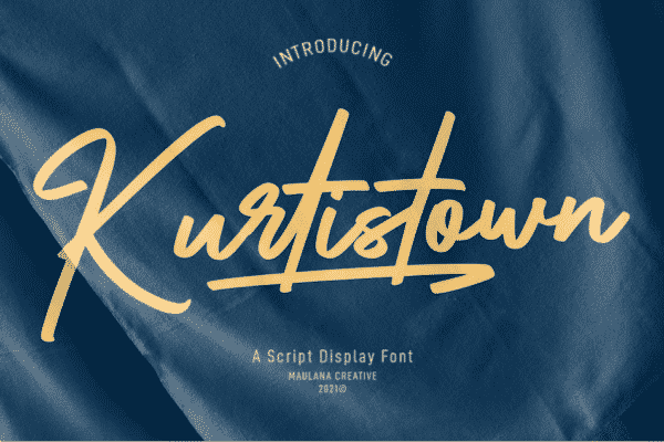 Kurtistown Script Font