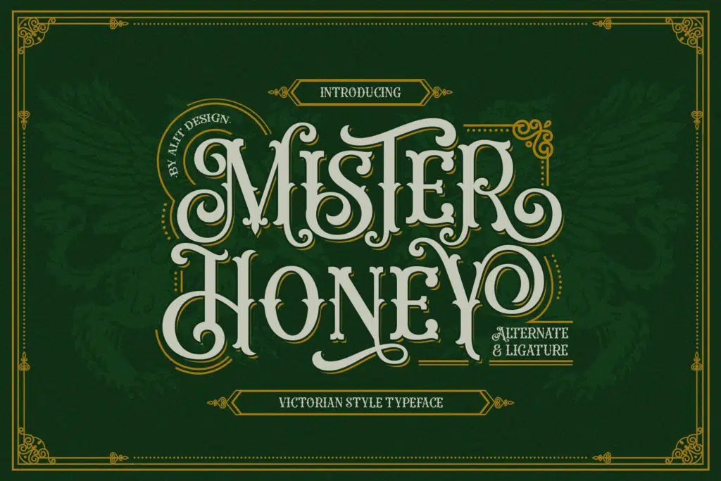 Mister Honey Typeface