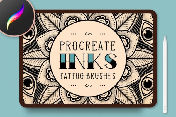 Procreate Inks Tattoo Brushes