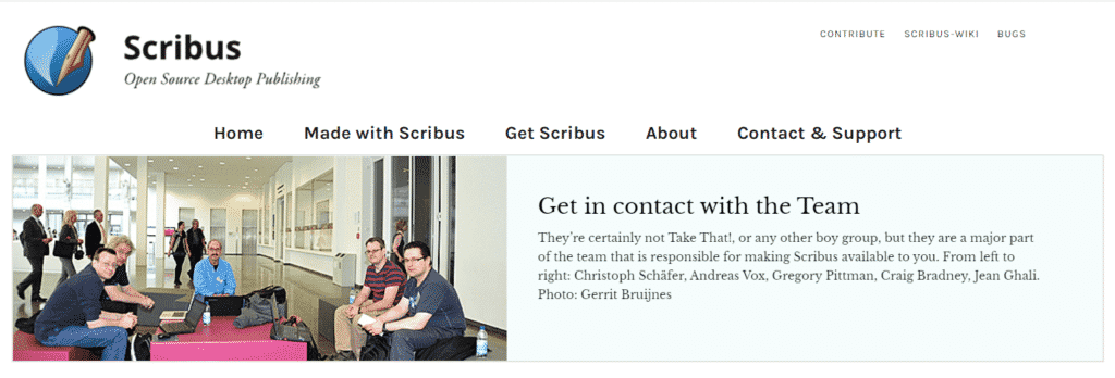 Scribus Software