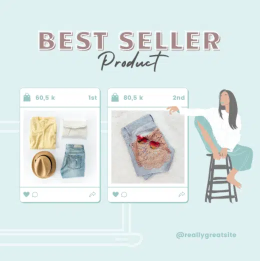 Best Seller Product Instagram Post