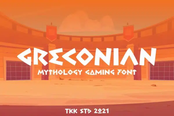 Greconian - Ancient greek style font