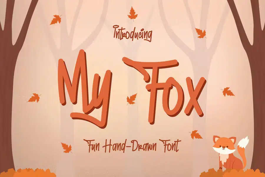 My Fox — Fun and Playful Font
