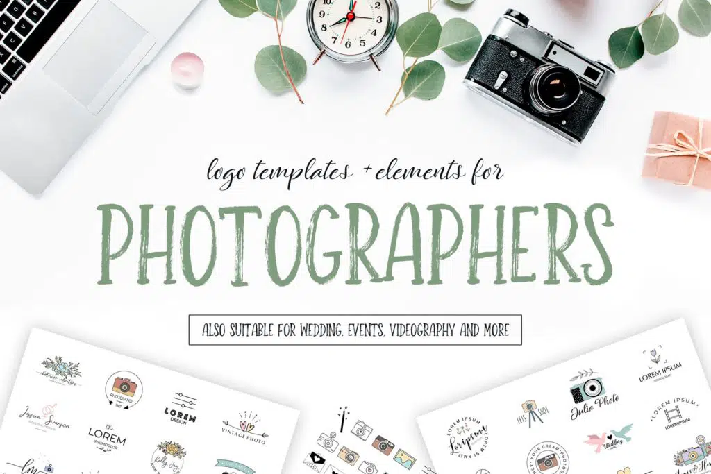 Photography Logo Pack – Elements and Templates