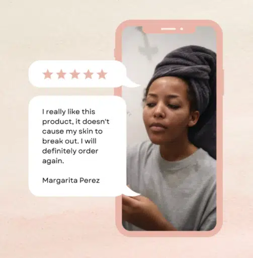 Pink Animated Video Phone Product Review Instagram Post