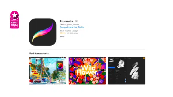 Procreate - Best Drawing Apps for iPad