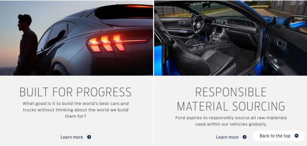 2022 Brand Trends - Sustainability - Ford