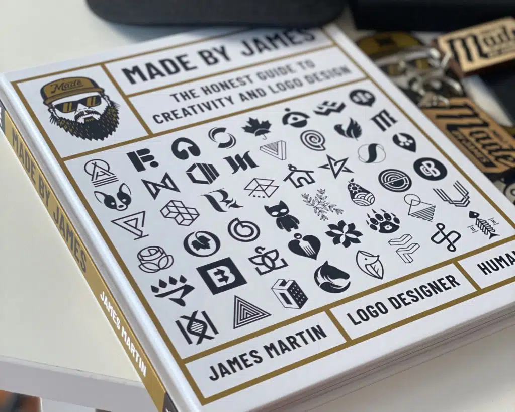 Made by James Logo Book