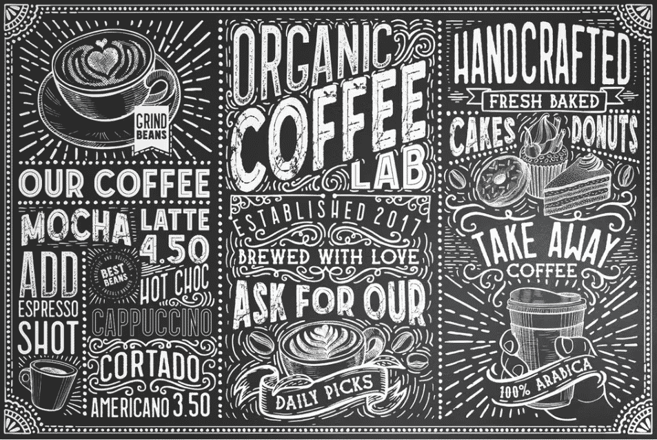 15 Coffee Font Collection