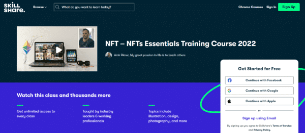 NFT – NFTs Essentials Training Course 2022.