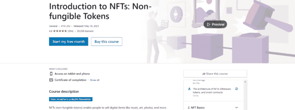 Introduction to NFTs: Non-fungible Tokens