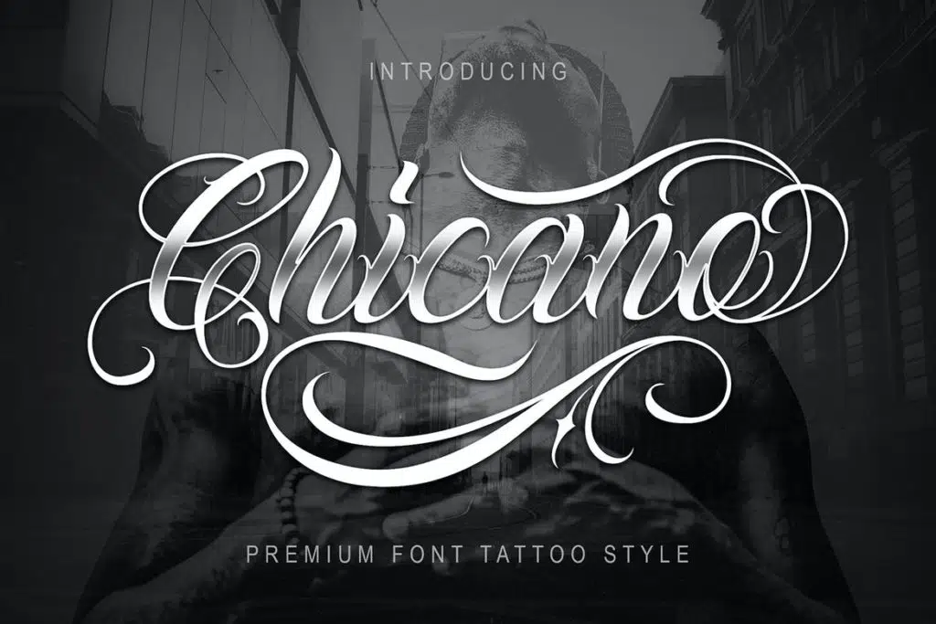 Tattoo Fonts | Lettering & Number Tattoo Style Font Files