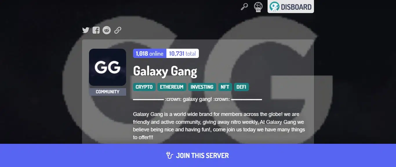 Galaxy Gang Global NFT Community