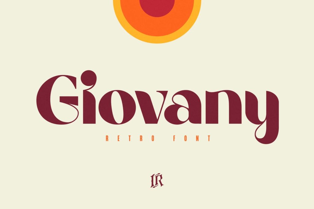 Giovany – Retro Font