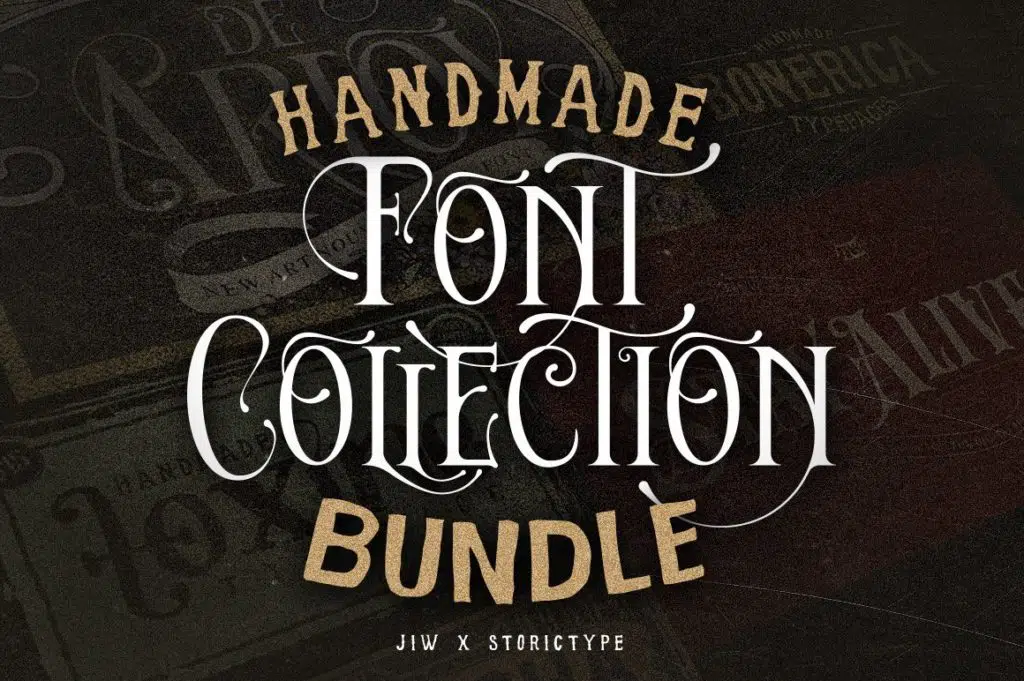 Handmade Font Collection Bundle