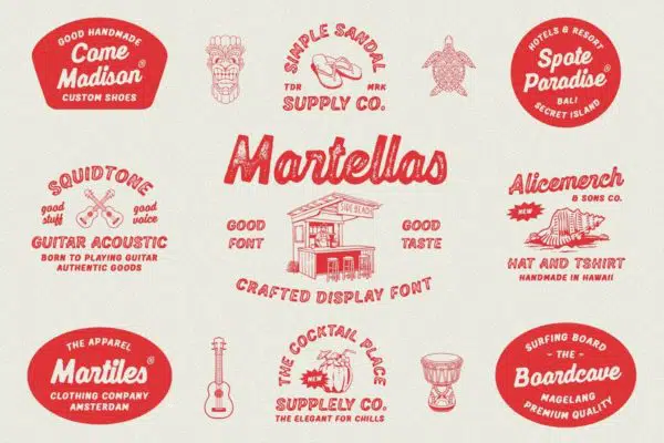 Martellas — Display Font