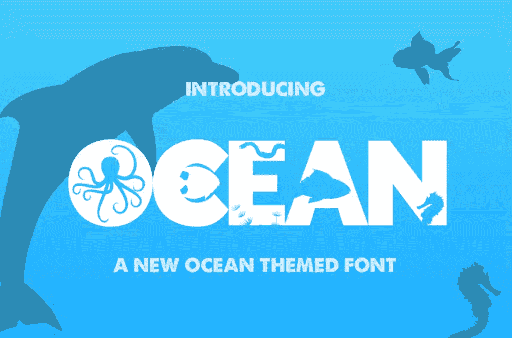 The Ocean Font