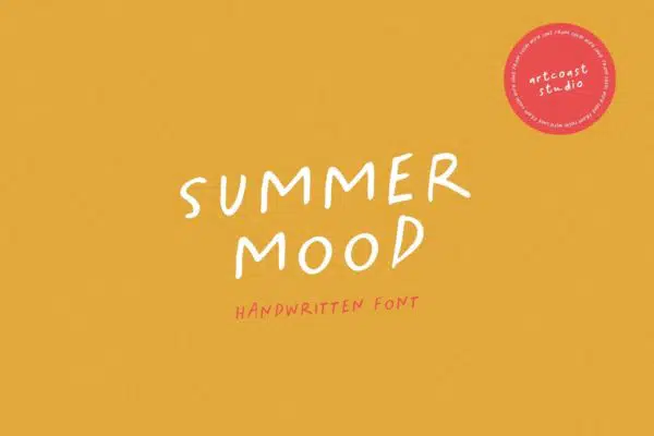 Summer Mood – Handwritten Font