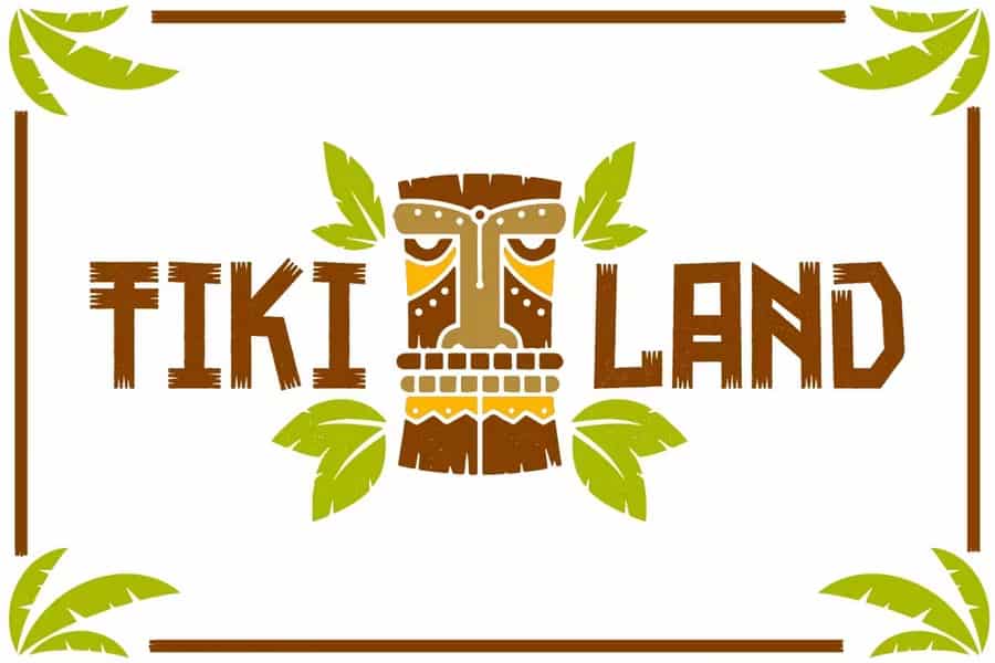 Tikiland - Fun Unique Display Font