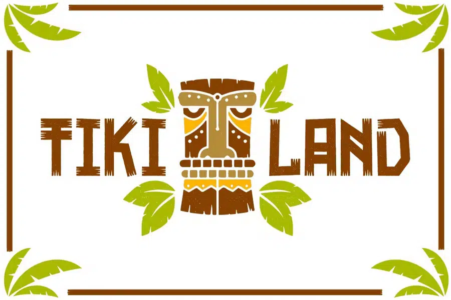 Tikiland - Fun Unique Display Font