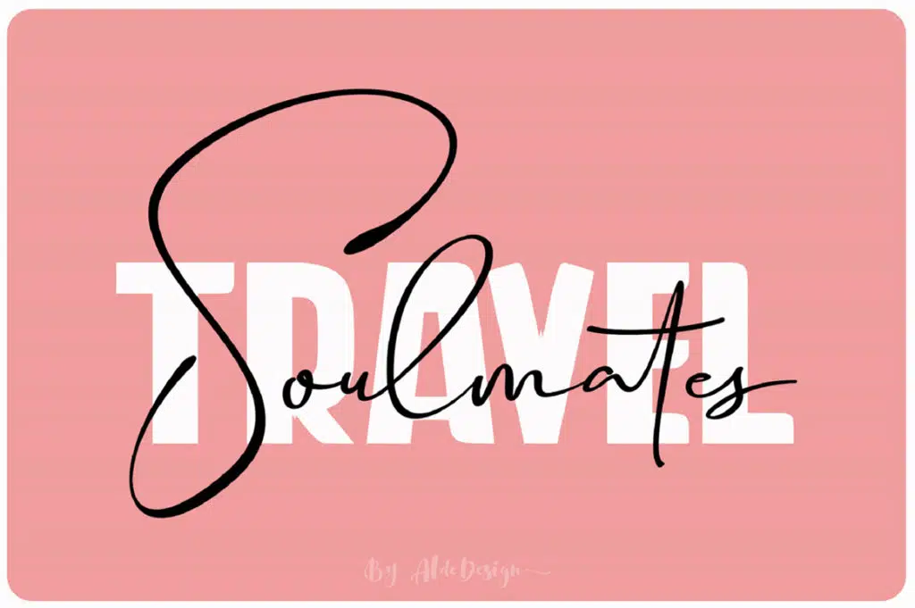 Travel Soulmates – Font Duo